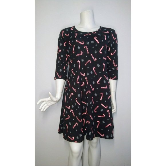 Holiday Christmas cheer Tunic Dress Plus size 2X - Picture 2 of 8